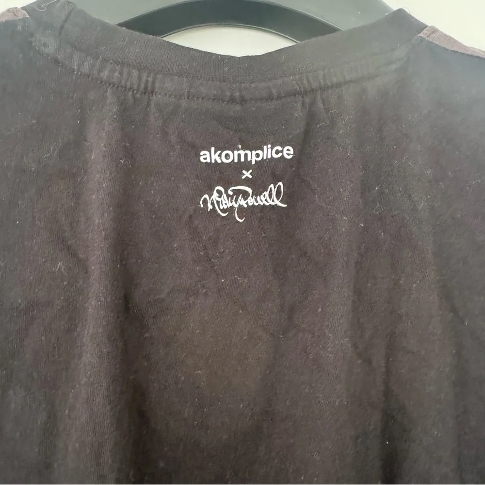 Akomplice x Ricky Powell T-shirt Eazy-E Graphic Tee Black Size Medium M - Picture 6 of 9